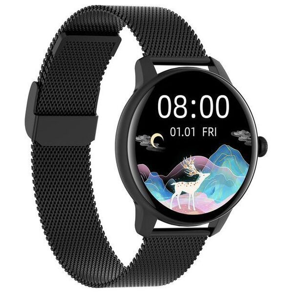 Zegarek Gino Rossi SMARTWATCH DAMSKI G. Rossi SW020-2 - CIŚNIENIOMIERZ, PULSOKSYMETR (zg338b)