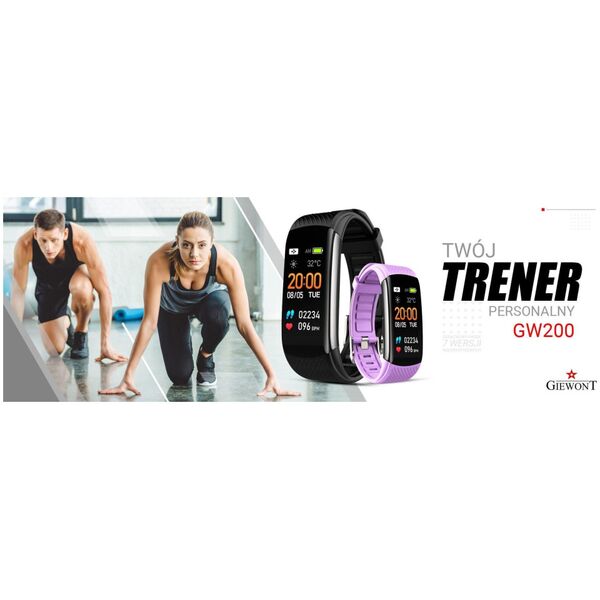 Smartband Giewont GW200-8 Czarny
