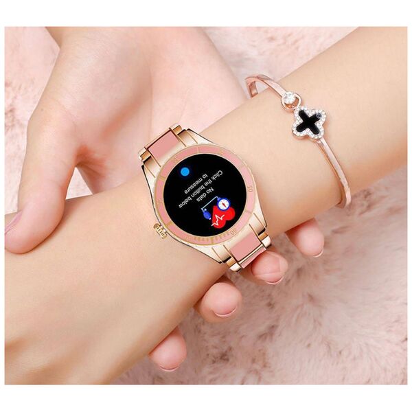 Smartwatch Rubicon RNCE82 Różowe złoto  (RNCE82)
