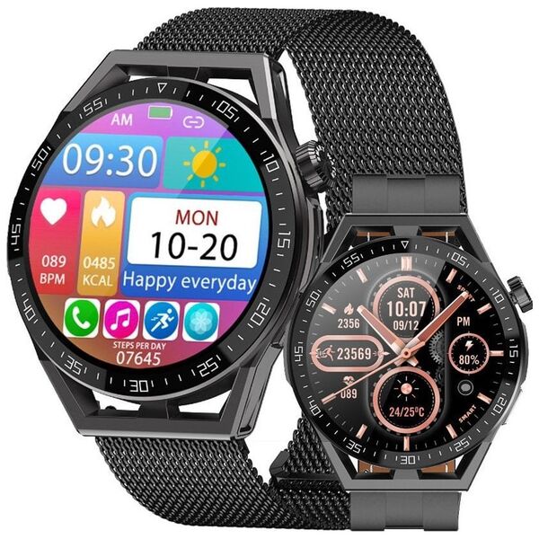 Smartwatch Rubicon RNCE88 Czarny  (RNCE88)