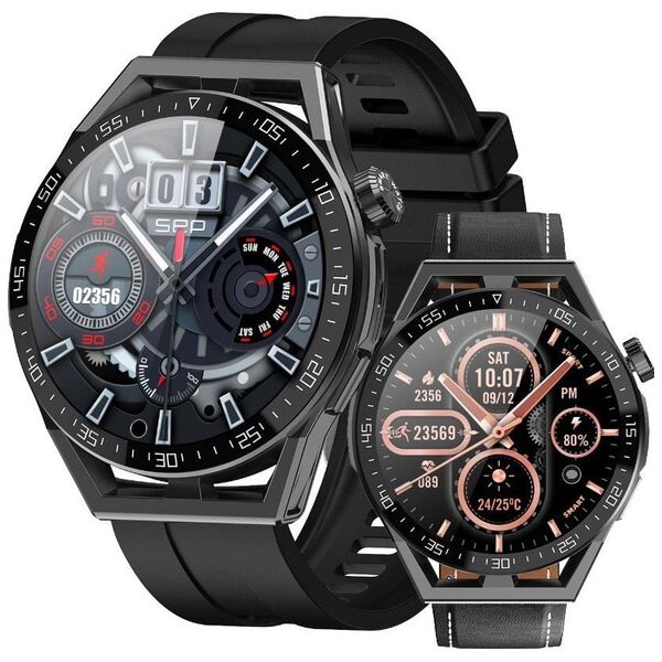 Smartwatch Rubicon RNCE88 Czarny  (RNCE88)