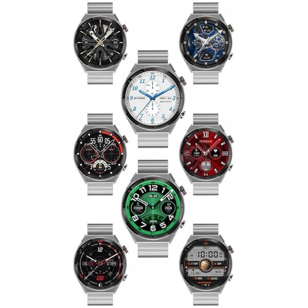 Smartwatch Rubicon SMARTWATCH MĘSKI Rubicon RNCE99 - WYKONYWANIE POŁĄCZEŃ, ŁADOWANIE BEZPRZEWODOWE (sr046b)