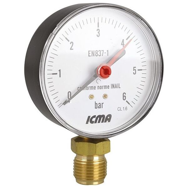 Sourcing MANOMETER 80MM. 1/2. 10 BAR
