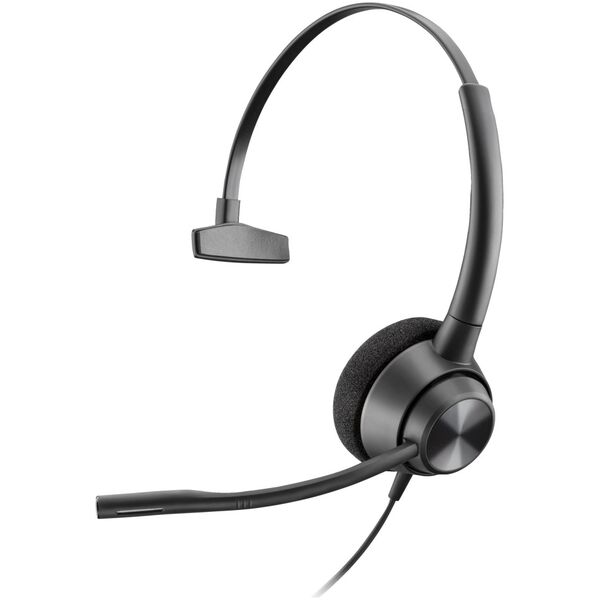 Słuchawki Poly Poly EncorePro 320 - EncorePro 300 series - Headset - On-Ear - kabelgebunden - USB-C - Schwarz - TAA-konform - Works With Chromebook Certified
