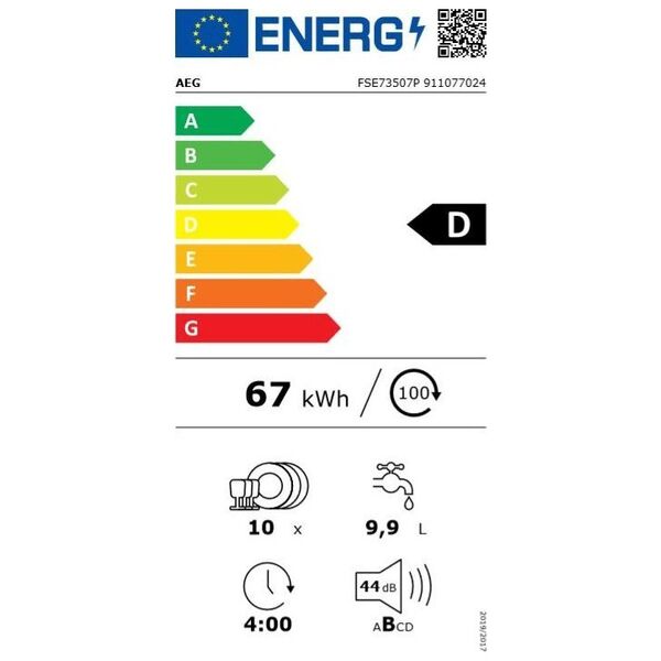 Zmywarka AEG FSE73507P