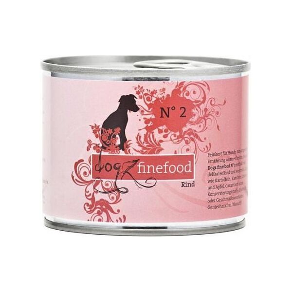 Dogz Finefood N.02 Wołowina puszka 200g