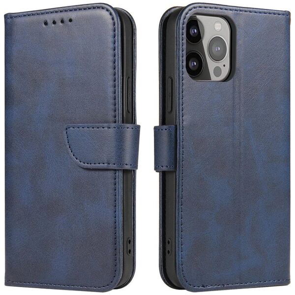 Etui Magnet Case z klapką do Samsung Galaxy A36 - niebieskie
