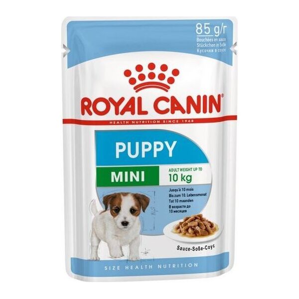 Royal Canin Royal Canin Mini Puppy karma mokra dla szczeniąt, od 2 do 10 miesiąca życia, ras małych saszetka 85g