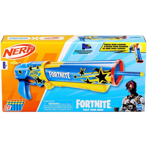 NERF FORTNITE blaster Half Tone Hero