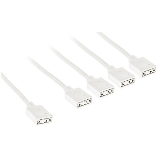 Kolink ARGB 1-4 Splitterkabel - 30cm, weiß
