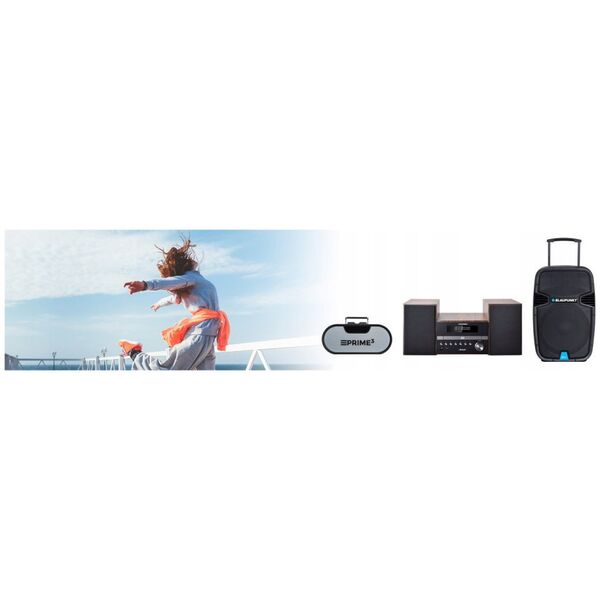 GŁOŚNIKI PÓŁKOWE BS-60WH LED BIAŁE (BLUETOOTH, 2x90W, RCA, USB, OPTYCZNE, BASS-REFLEX, PILOT)