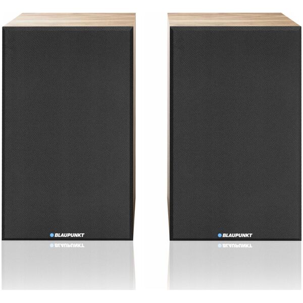 GŁOŚNIKI PÓŁKOWE BS-40OK BRĄZOWE (BLUETOOTH, 2x60W, 2xRCA, BASS-REFLEX, PILOT)