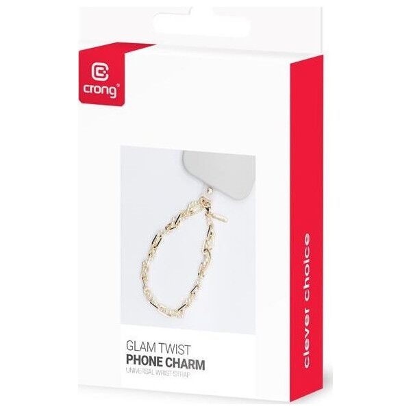 Crong Phone Charm - Smycz zawieszka do telefonu (Glam Twist)