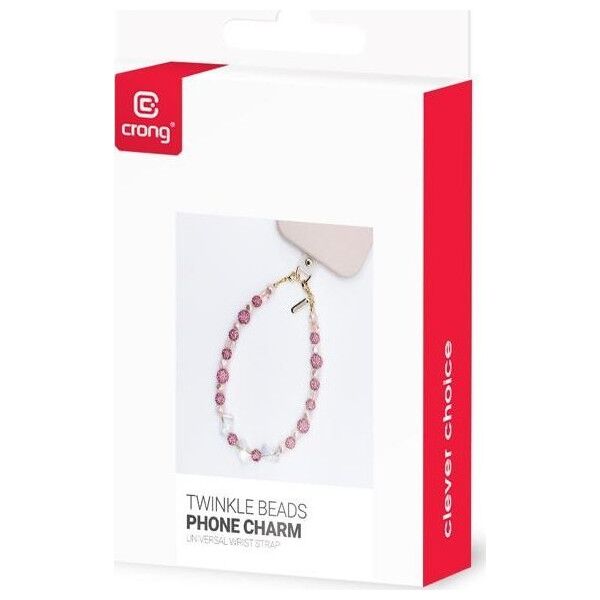 Crong Phone Charm - Smycz zawieszka do telefonu (Twinkle Beads)