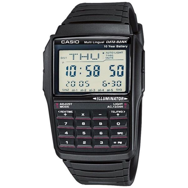 Zegarek Casio Zegarek Męski Casio DATABANK CALCULATOR