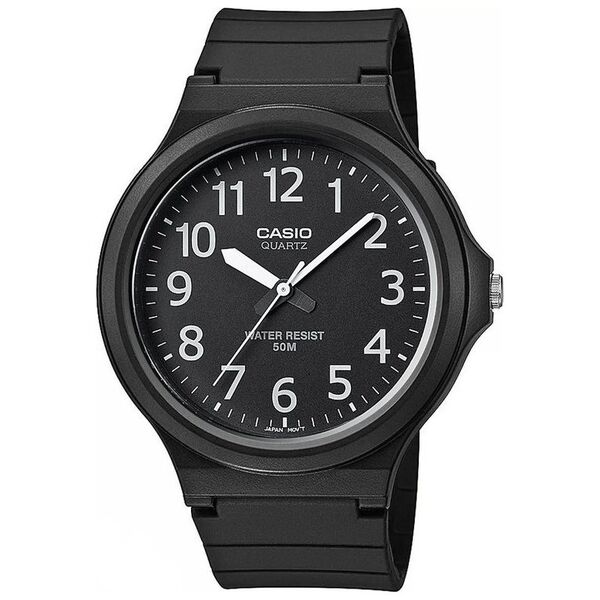 Zegarek Casio ZEGAREK MĘSKI CASIO MW-240-1B (zd166a) - KLASYKA