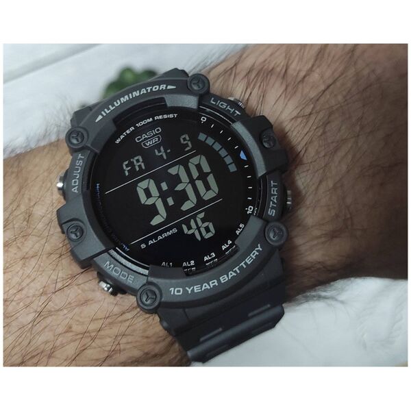 Zegarek Casio Zegarek Casio AE-1500WH-8BVEF młodzieżowy