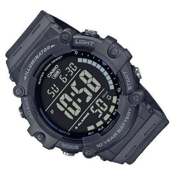 Zegarek Casio Zegarek Casio AE-1500WH-8BVEF młodzieżowy