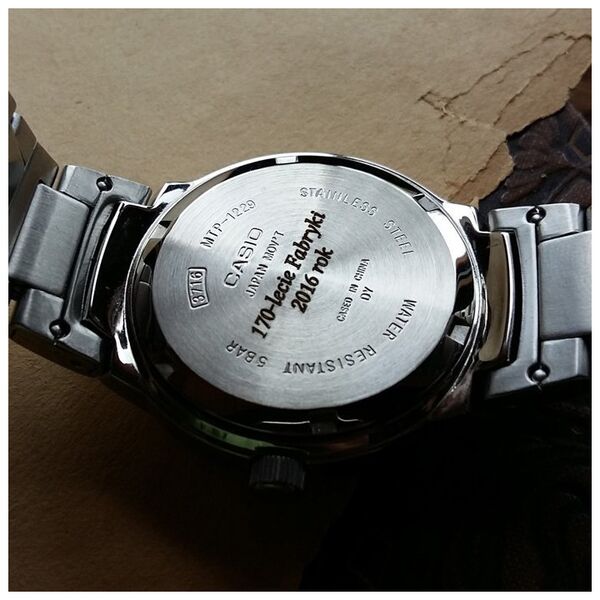 Zegarek Casio Zegarek męski Casio MDV-107D-3AVEF srebrny