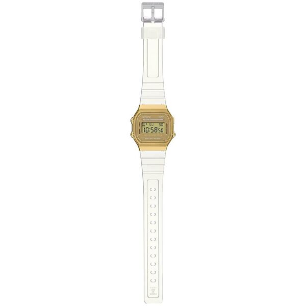 Zegarek Casio Zegarek damski Casio A168XESG-9AEF bezbarwny