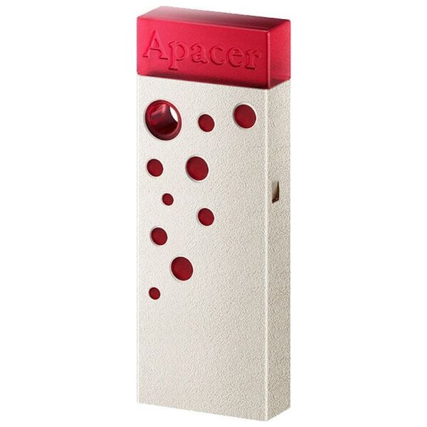 Apacer USB flash disk, USB USB 3.2 Gen1, 64GB, AH15J, magenta, AP64GAH15JR-1, USB A, py�oszczelna, wodoodporna