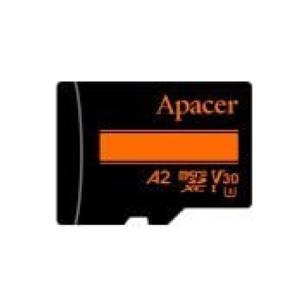 Apacer karta pami�ci V30 A2, 256GB, micro SDXC, AP256GMCSX10U8-R, UHS-I U3 (Class 10), z adapterm