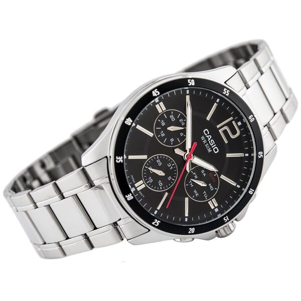 Zegarek Casio ZEGAREK MĘSKI CASIO MTP-1374D 1AV (zd063b) uniwersalny