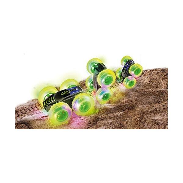 Revell Revell Control 23509 RC Car StuntMonster 1080 Mini, 2,4 GHz, napęd na wszystkie koła 4WD, z funkcją przewrócenia, można jeździć po obu stronach, opony z samochodem zdalnie sterowanym LED, 24 cm