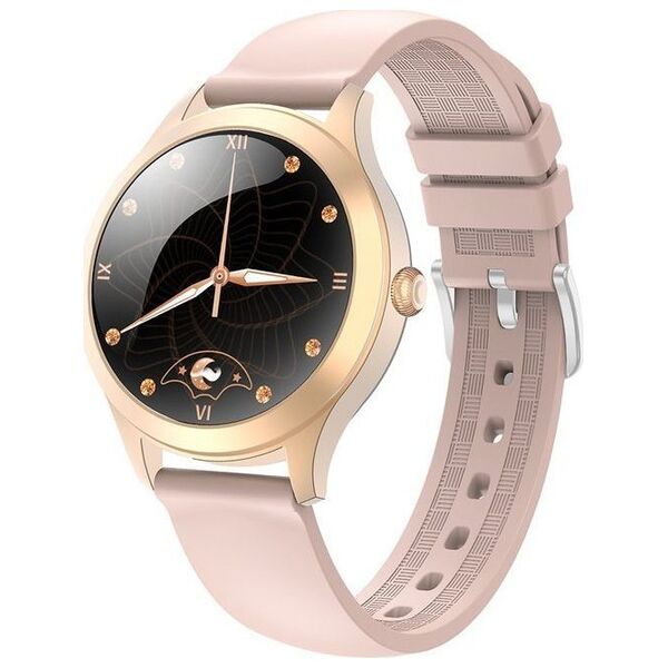 Smartwatch Gino Rossi SW014-3 Różowy  (15690-uniw)