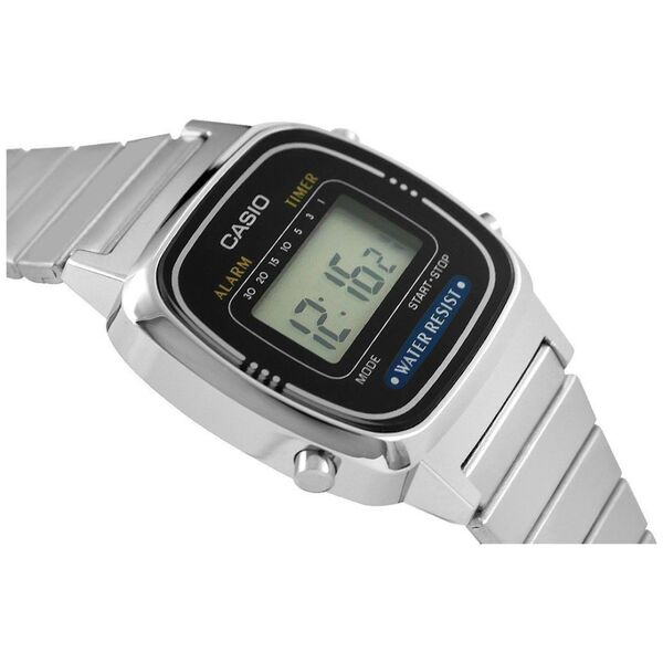 Zegarek Casio Zegarek Damski CASIO Collection Retro LA670WA-1DF