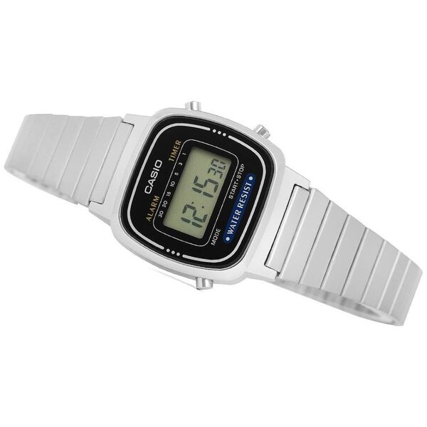 Zegarek Casio Zegarek Damski CASIO Collection Retro LA670WA-1DF
