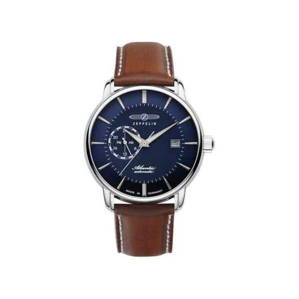 Zegarek Zeppelin Zegarek Zeppelin Atlantic 8470-3 Automatik Granatowy