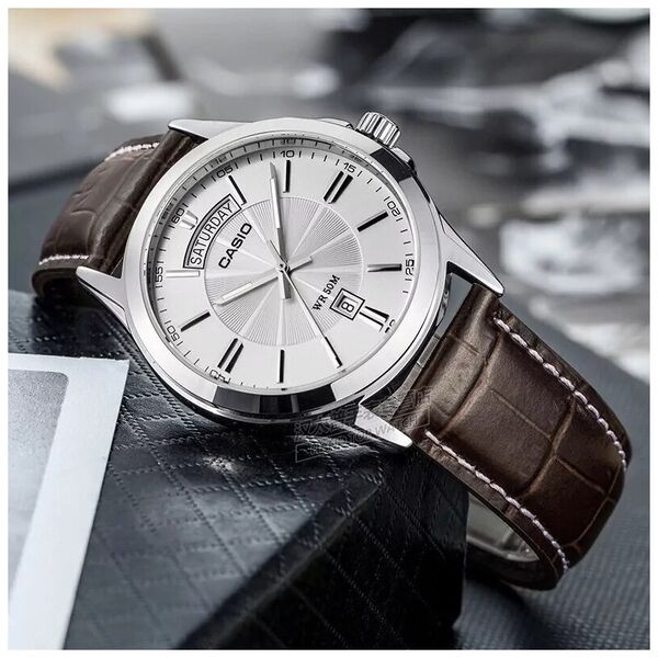 Zegarek Casio Zegarek Męski Casio Mtp1381L-7Av + Box