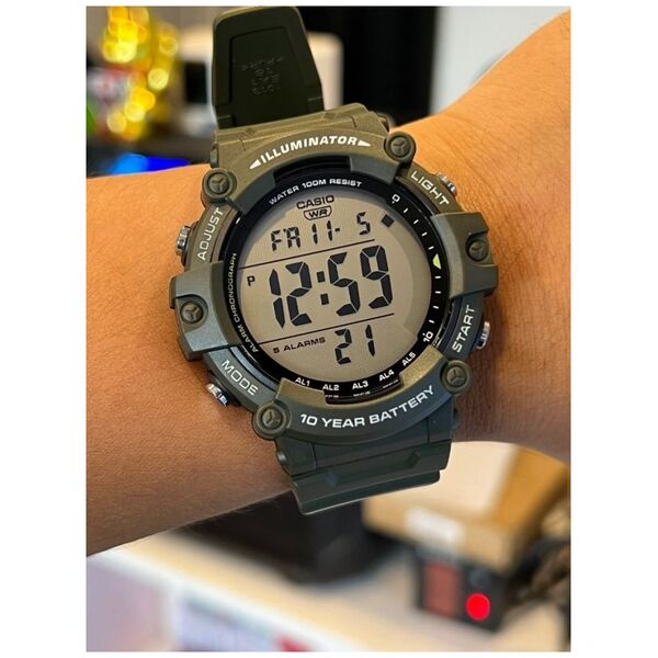 Zegarek Casio ZEGAREK MĘSKI CASIO SPORT ILLUMINATOR AE-1500WHX-3A + BOX NoSize