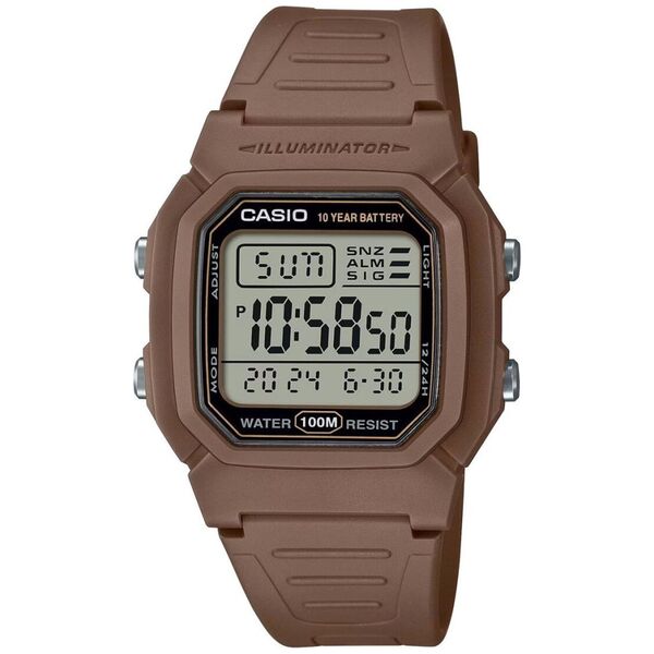 Zegarek Casio Zegarek marki Casio model W-800H kolor Brązowy. Akcesoria Dla obu płci. Sezon: Cały rok NoSize