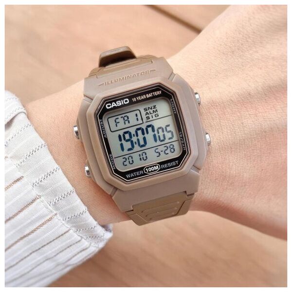 Zegarek Casio Zegarek marki Casio model W-800H kolor Brązowy. Akcesoria Dla obu płci. Sezon: Cały rok NoSize