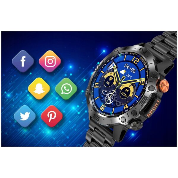 Smartwatch Gravity Zegarek męski SMARTWATCH GRAVITY GT20-1