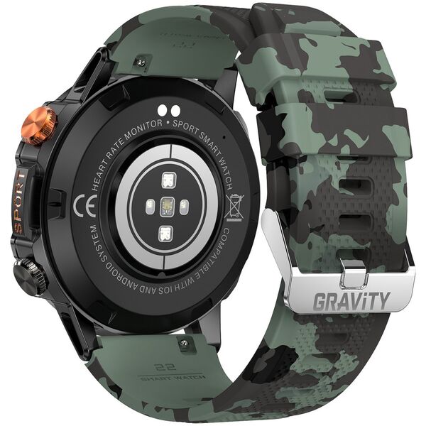 Smartwatch Gravity Zegarek męski SMARTWATCH GRAVITY GT20-6