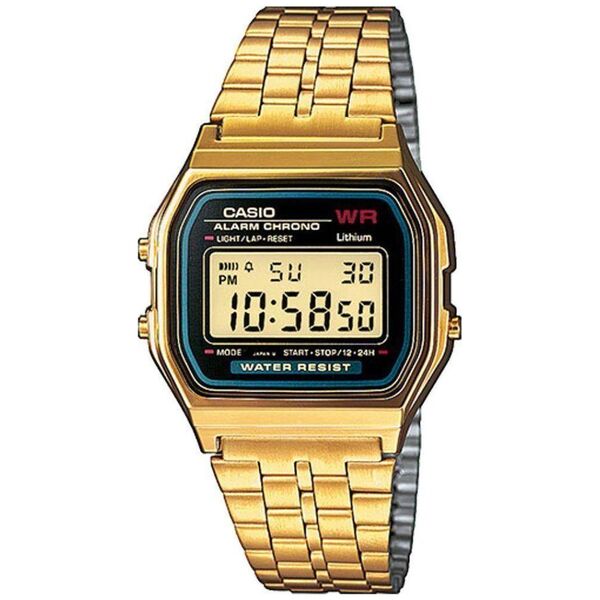 Zegarek Casio Zegarek Unisex Casio VINTAGE ICONIC - Gold Złoty ( 33 mm) ( 34 mm)