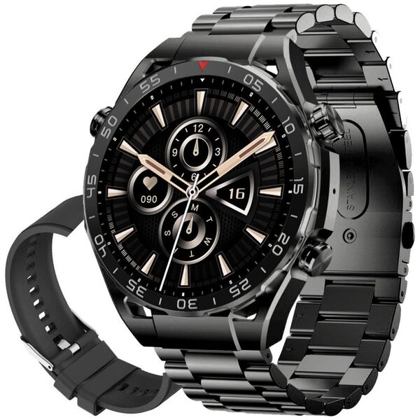 Smartwatch Gravity Zegarek męski SMARTWATCH GRAVITY GT13-1 BK/BK/BK