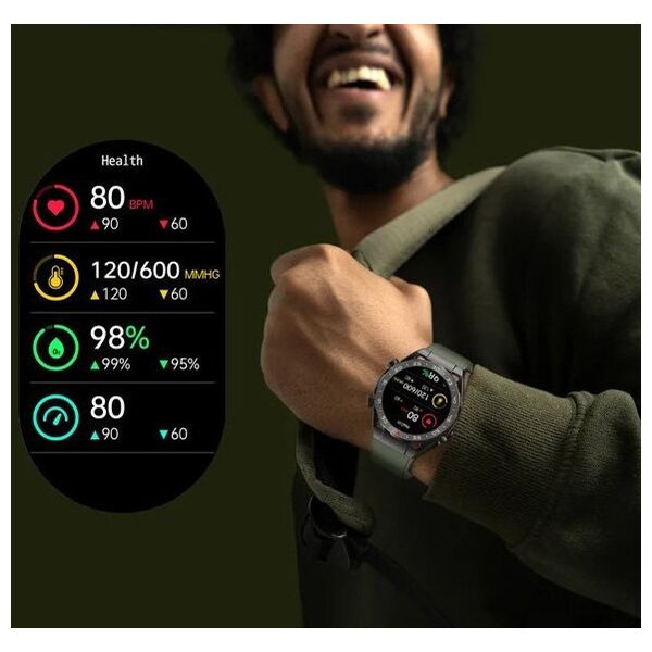Smartwatch Gravity Zegarek męski SMARTWATCH GRAVITY GT13-1 BK/BK/BK
