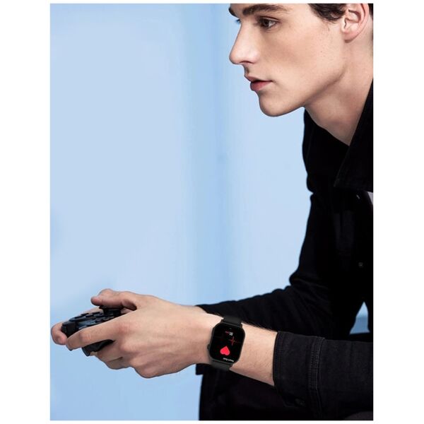 Smartwatch Gravity Zegarek SMARTWATCH GRAVITY GT15-2 BK/BK/OG