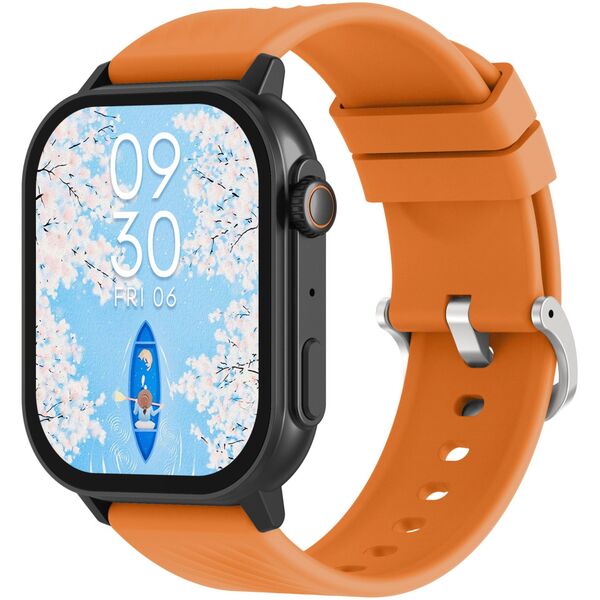 Smartwatch Gravity Zegarek SMARTWATCH GRAVITY GT15-2 BK/BK/OG