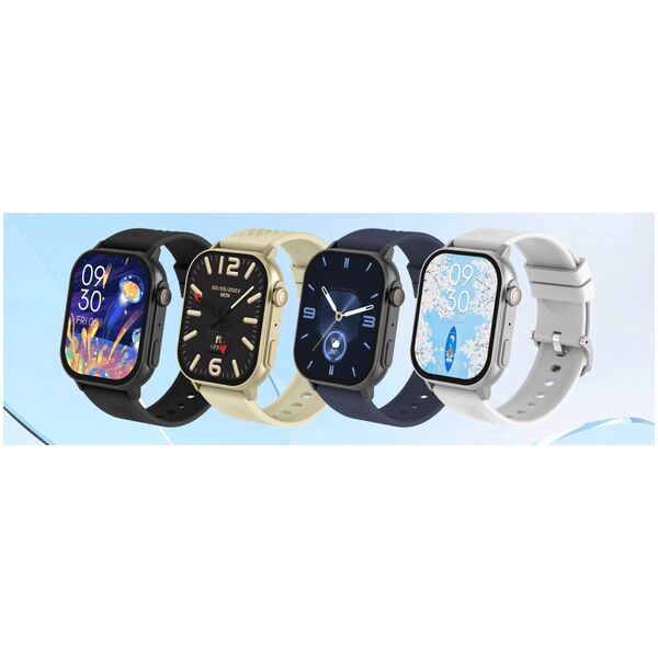 Smartwatch Gravity Zegarek SMARTWATCH GRAVITY GT15-3 BK/BK/RD