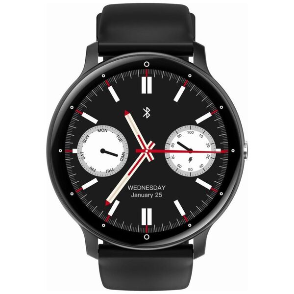 Smartwatch Gravity Zegarek SMARTWATCH - GT1-3 PRO BK/BK/RD