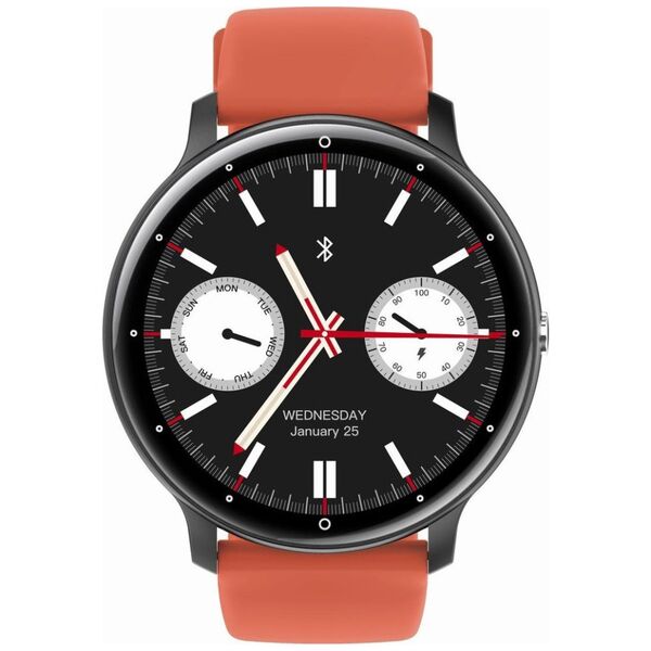 Smartwatch Gravity Zegarek SMARTWATCH - GT1-3 PRO BK/BK/RD