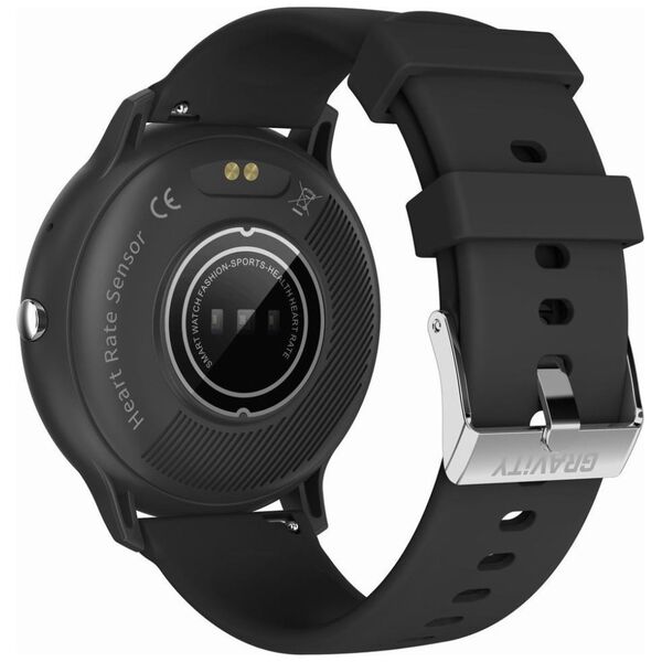 Smartwatch Gravity Zegarek SMARTWATCH - GT1-3 PRO BK/BK/RD