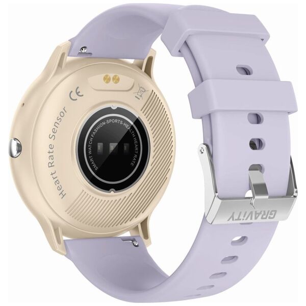Smartwatch Gravity Zegarek SMARTWATCH - GT1-8 PRO YE/YE/VT