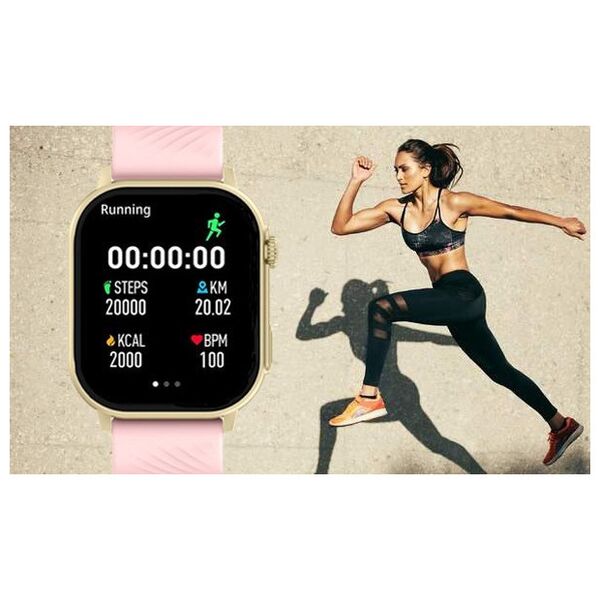 Smartwatch Gravity Zegarek SMARTWATCH GRAVITY GT15-7 GD/GD/PK
