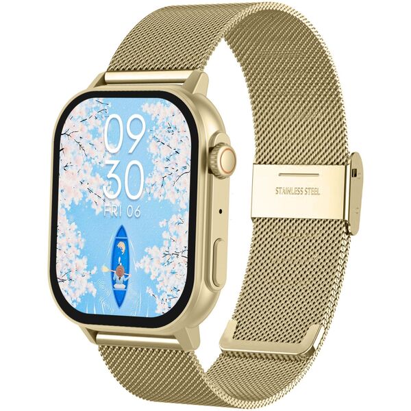 Smartwatch Gravity Zegarek SMARTWATCH GRAVITY GT15-7 GD/GD/PK